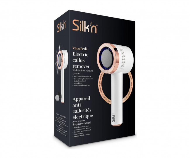 Електричний засіб для видалення мозолів silkn VacuPedi Rose Gold